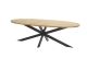 Prado set RVS poten antraciet voor ovale tafel