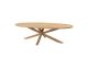 Prado low dining tafel onderstel voor ovaal tafelblad 240 x 115 cm.