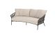 Albareto organische 2.5-zits lounge bank incl. 3 kussens