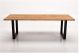 Straight edge eettafel massief eiken