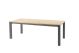Ridge eettafel antraciet 220 x 95 cm.