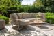 4SO Sardinia loungeset chaise longe. Latte