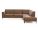 Utah-hoekbank-open-eiland-Colorado-cognac-het-anker-miltonhouse-ruitmotief