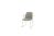 Veneto stapelbare dining stoel olive RVS incl. kussen
