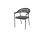 Sienna stapelbare dining stoel latte incl. kussen