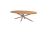 Prado set RVS poten latte voor ovale/barrel-vorm tafel