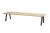 Ambassador tafelblad teak 280 x 100 cm.