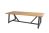 Noah onderstel antraciet voor 260 x 100 cm.