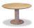 Kjeld ronde eettafel eiken