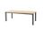Ridge eettafel antraciet 220 x 95 cm.