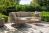 4SO Sardinia loungeset chaise longe. Latte